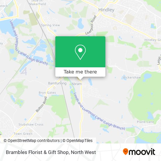 Brambles Florist & Gift Shop map