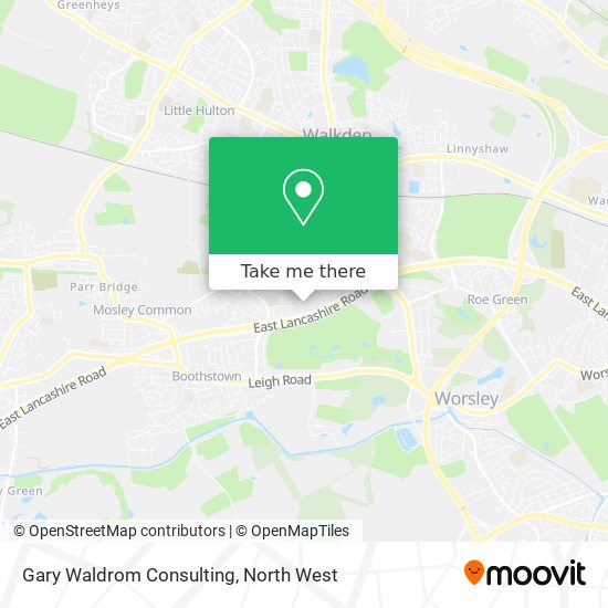 Gary Waldrom Consulting map