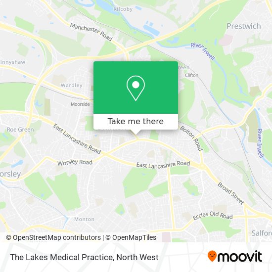 The Lakes Medical Practice map