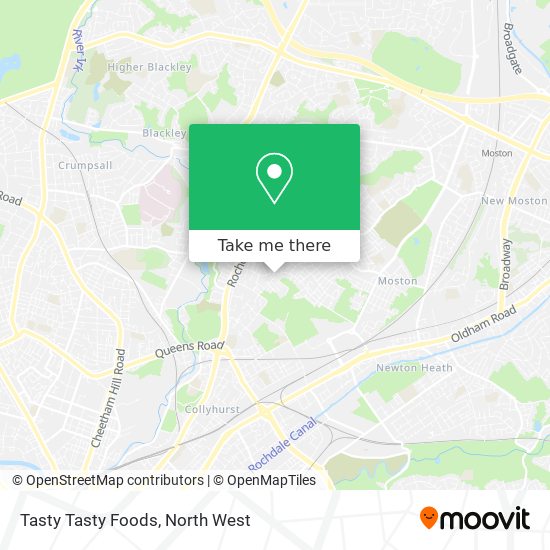 Tasty Tasty Foods map