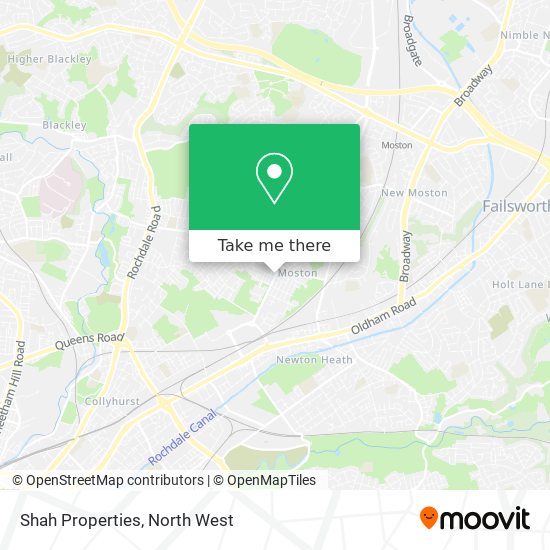 Shah Properties map
