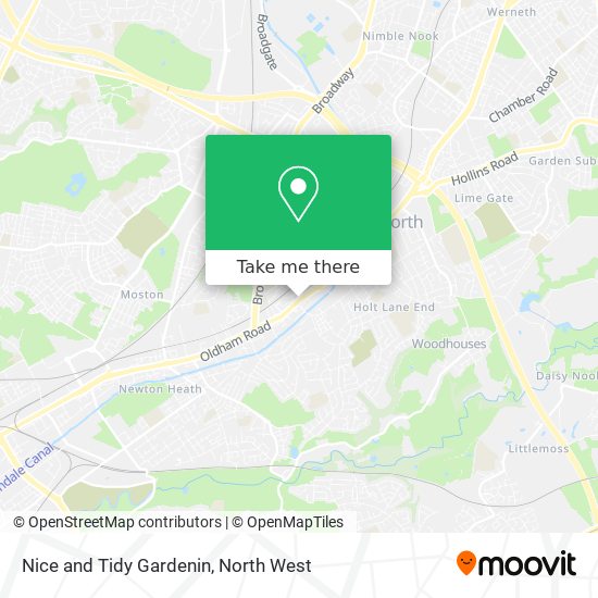 Nice and Tidy Gardenin map