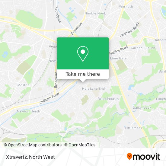 Xtravertz map