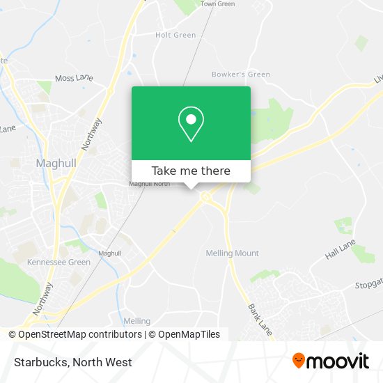 Starbucks map