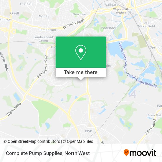Complete Pump Supplies map