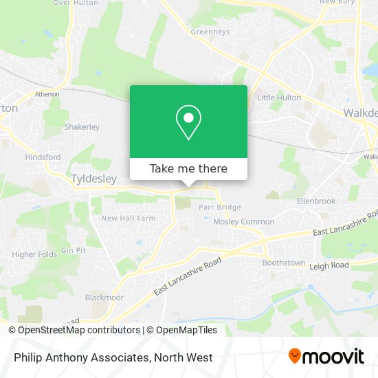 Philip Anthony Associates map