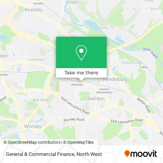 General & Commercial Finance map