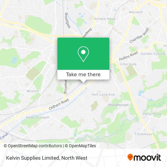 Kelvin Supplies Limited map