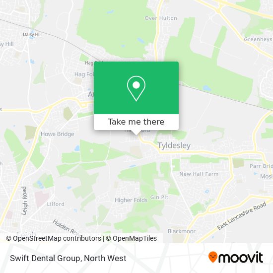 Swift Dental Group map