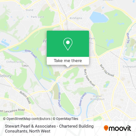 Stewart Pearl & Associates - Chartered Building Consultants map