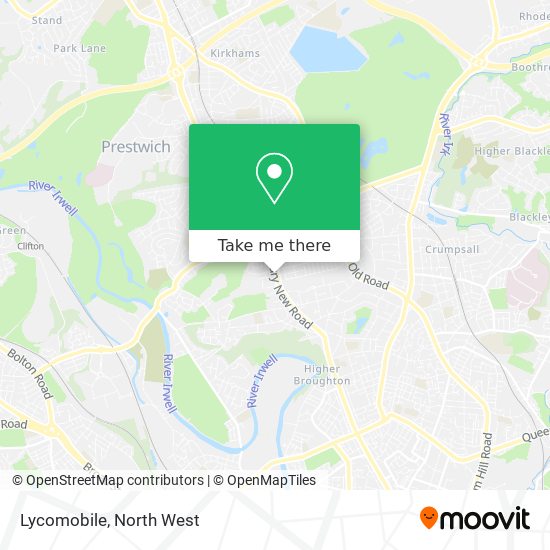Lycomobile map