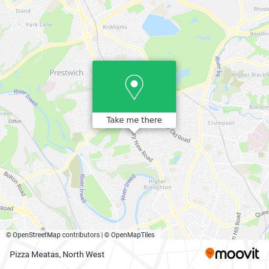 Pizza Meatas map