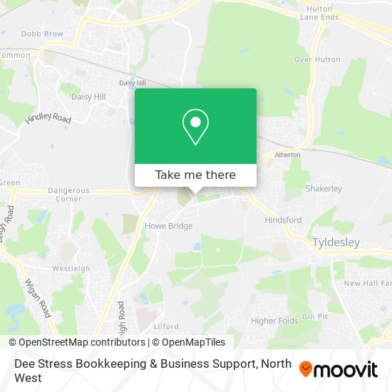 Dee Stress Bookkeeping & Business Support map