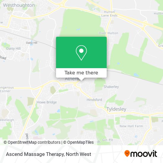 Ascend Massage Therapy map