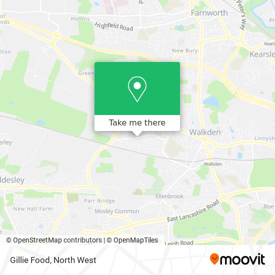 Gillie Food map