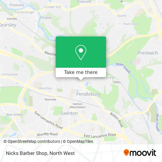 Nicks Barber Shop map