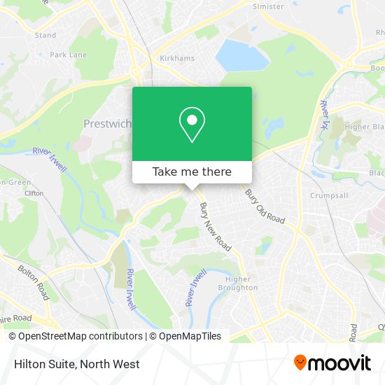 Hilton Suite map