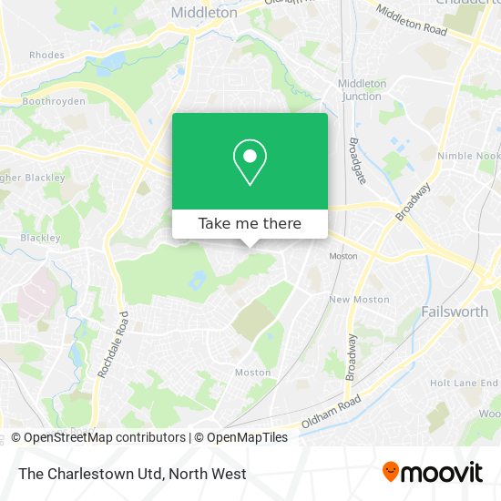 The Charlestown Utd map
