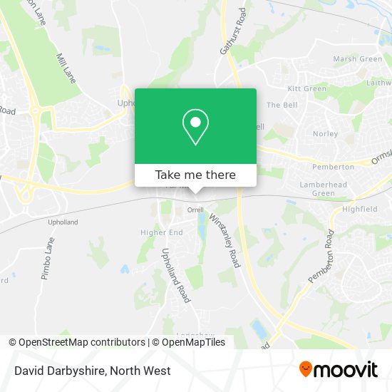 David Darbyshire map