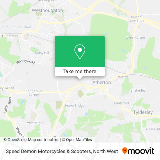 Speed Demon Motorcycles & Scooters map