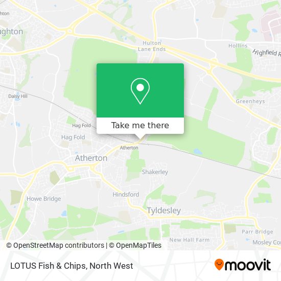 LOTUS Fish & Chips map