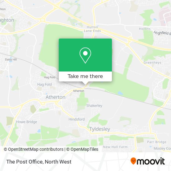 The Post Office map