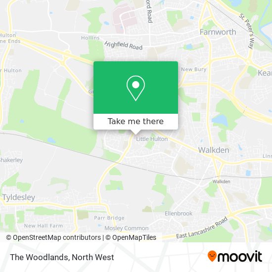 The Woodlands map