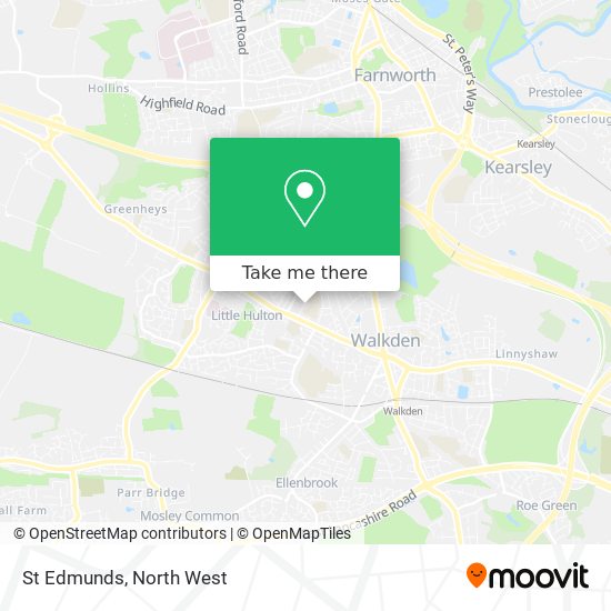 St Edmunds map