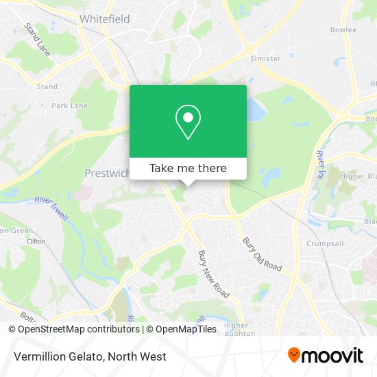 Vermillion Gelato map