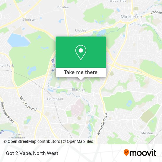 Got 2 Vape map