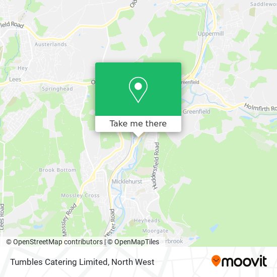 Tumbles Catering Limited map