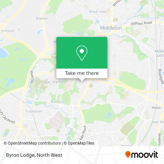 Byron Lodge map