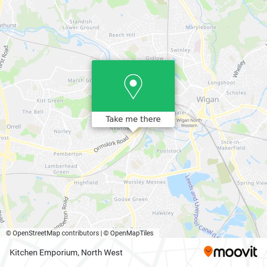 Kitchen Emporium map