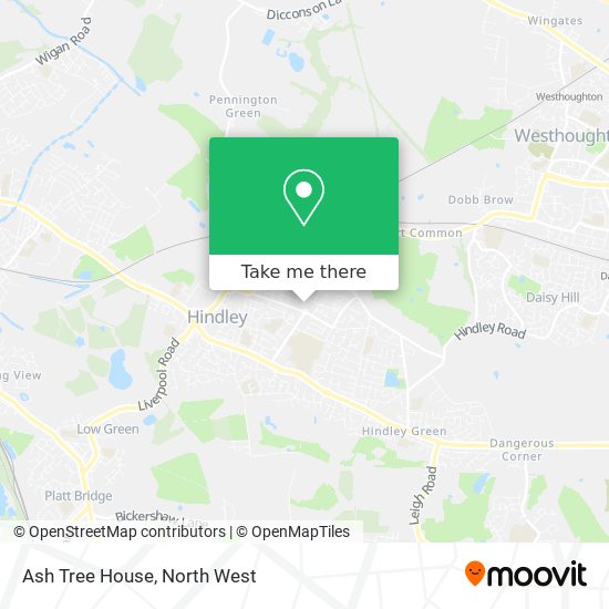 Ash Tree House map