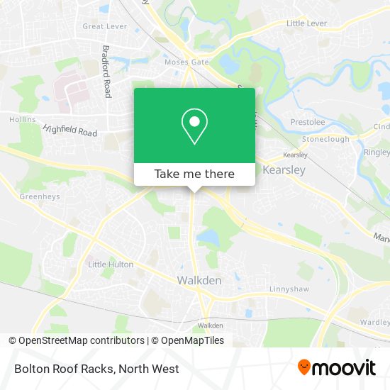 Bolton Roof Racks map