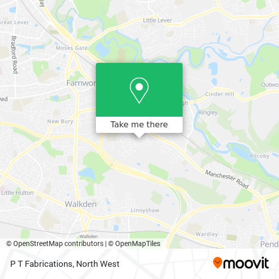 P T Fabrications map