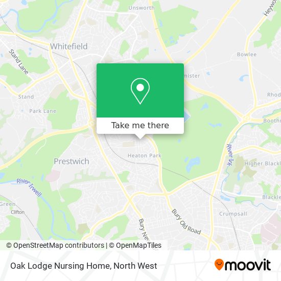 Oak Lodge Nursing Home map