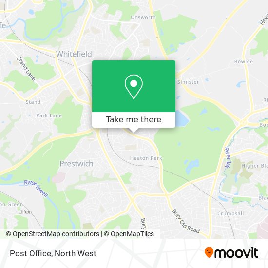 Post Office map