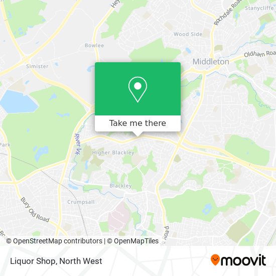 Liquor Shop map