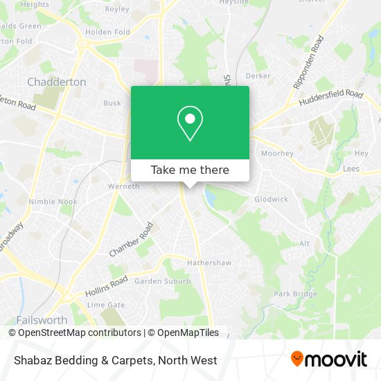 Shabaz Bedding & Carpets map