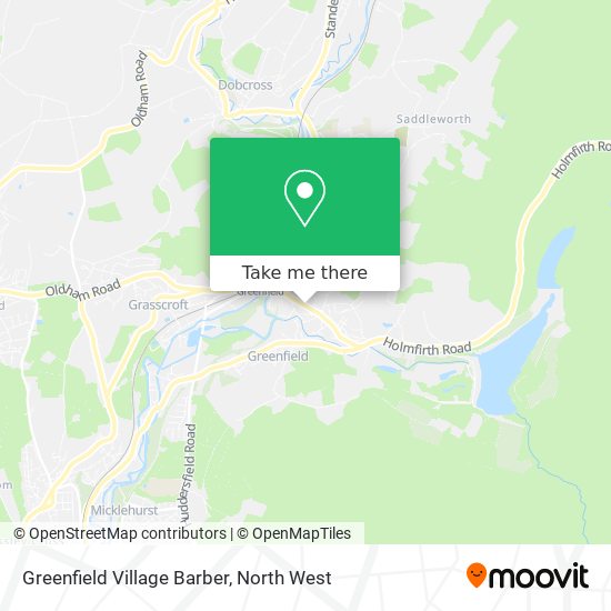 Greenfield Village Barber map