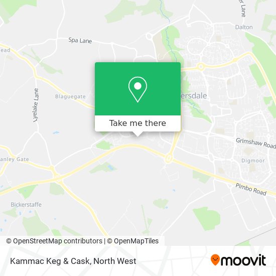 Kammac Keg & Cask map