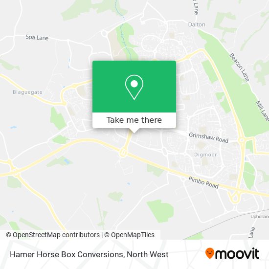 Hamer Horse Box Conversions map