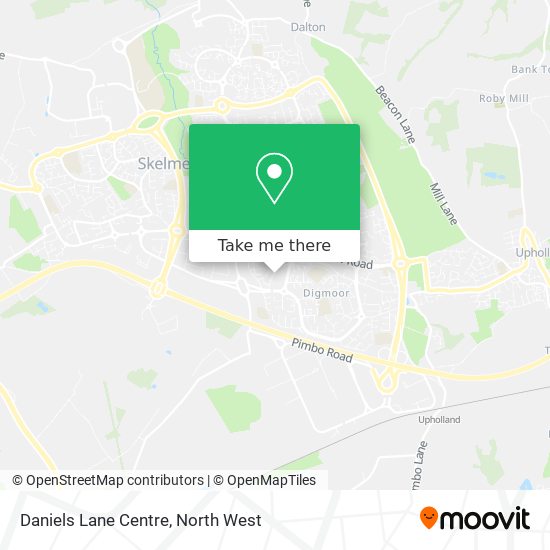 Daniels Lane Centre map
