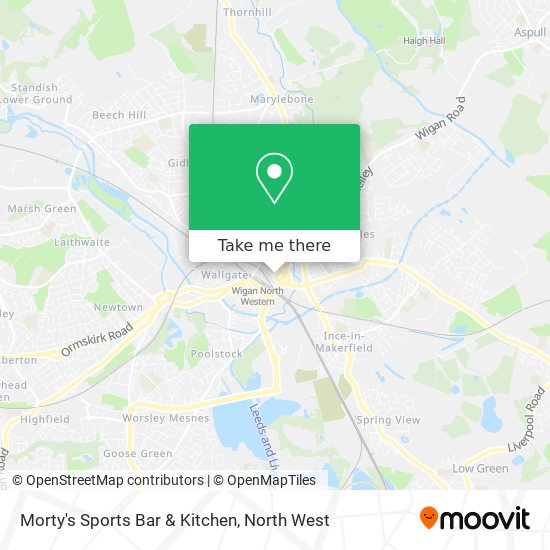 Morty's Sports Bar & Kitchen map