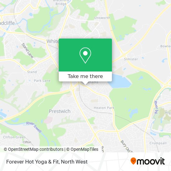 Forever Hot Yoga & Fit map