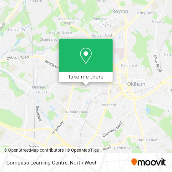 Compass Learning Centre map