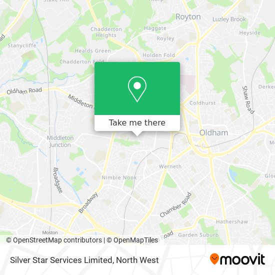 Silver Star Services Limited map