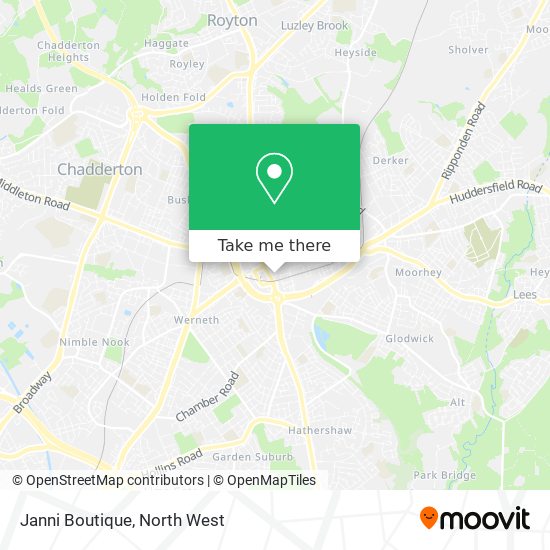 Janni Boutique map