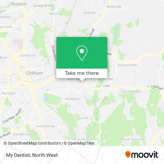 My Dentist map